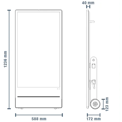 Ardoise digitale Digita-43 2